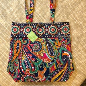 Vera Bradley Tote : Venetian Paisley : NWT